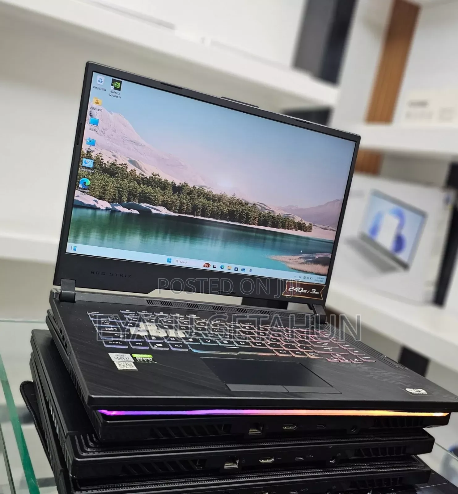 New Laptop Asus ROG Strix G15 16GB Intel Core I7 SSD 512GB