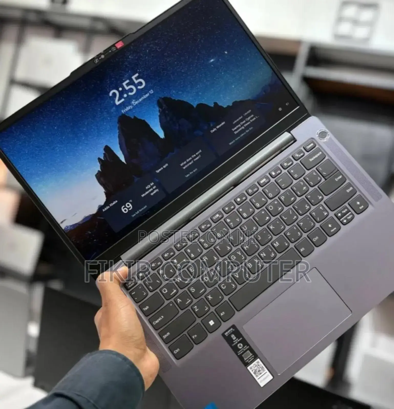 New Laptop Lenovo Ideapad 3 8GB Intel Core i3 SSD 256GB