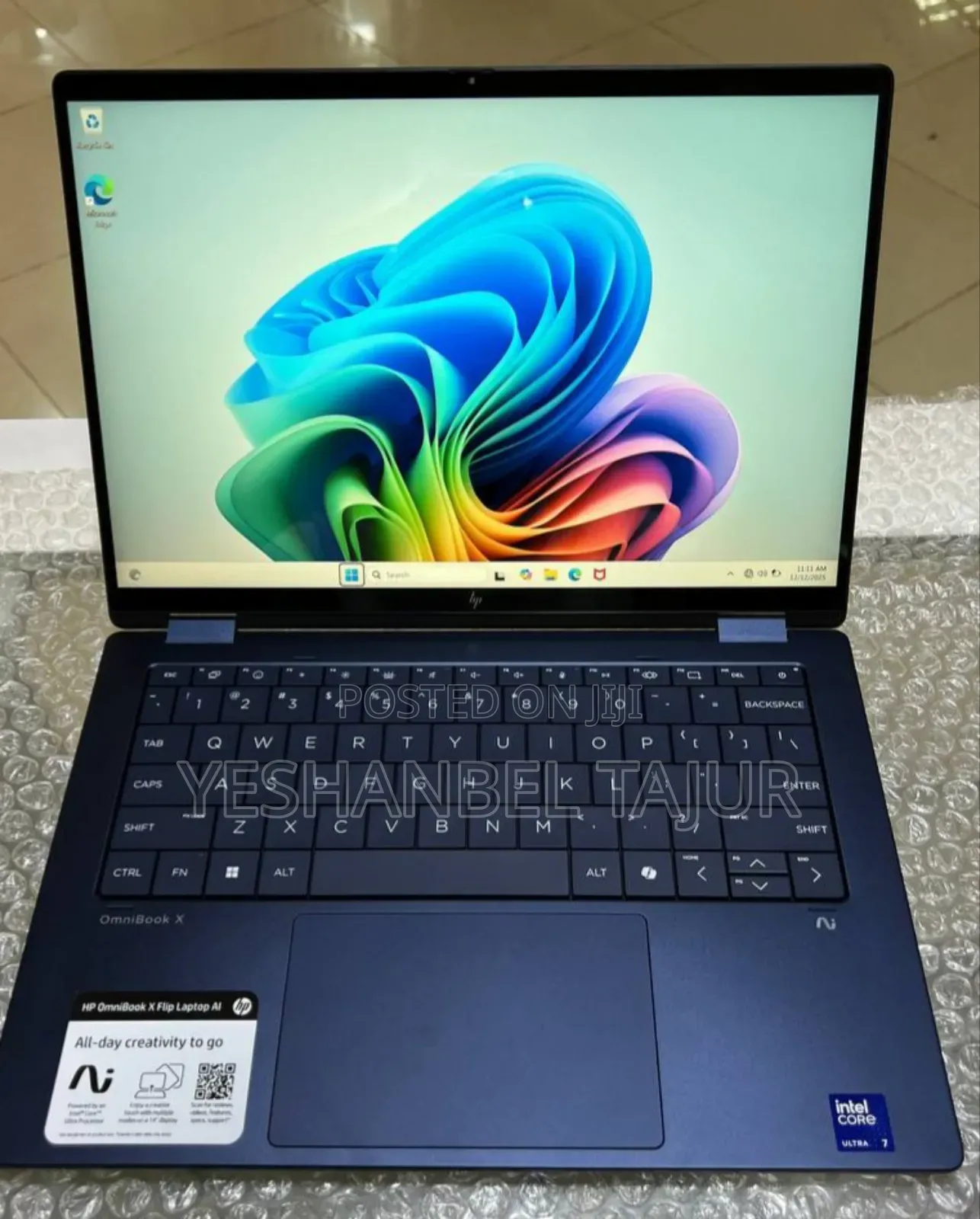 New Laptop HP OmniBook 5 Flip 16GB Intel Core Ultra 7 SSD 1T