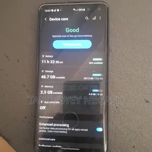 Samsung Galaxy S10 5G 256 GB Gold