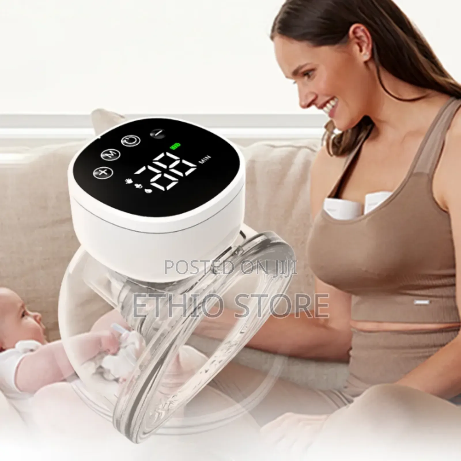 Wearable Hands-Free Breast Pump