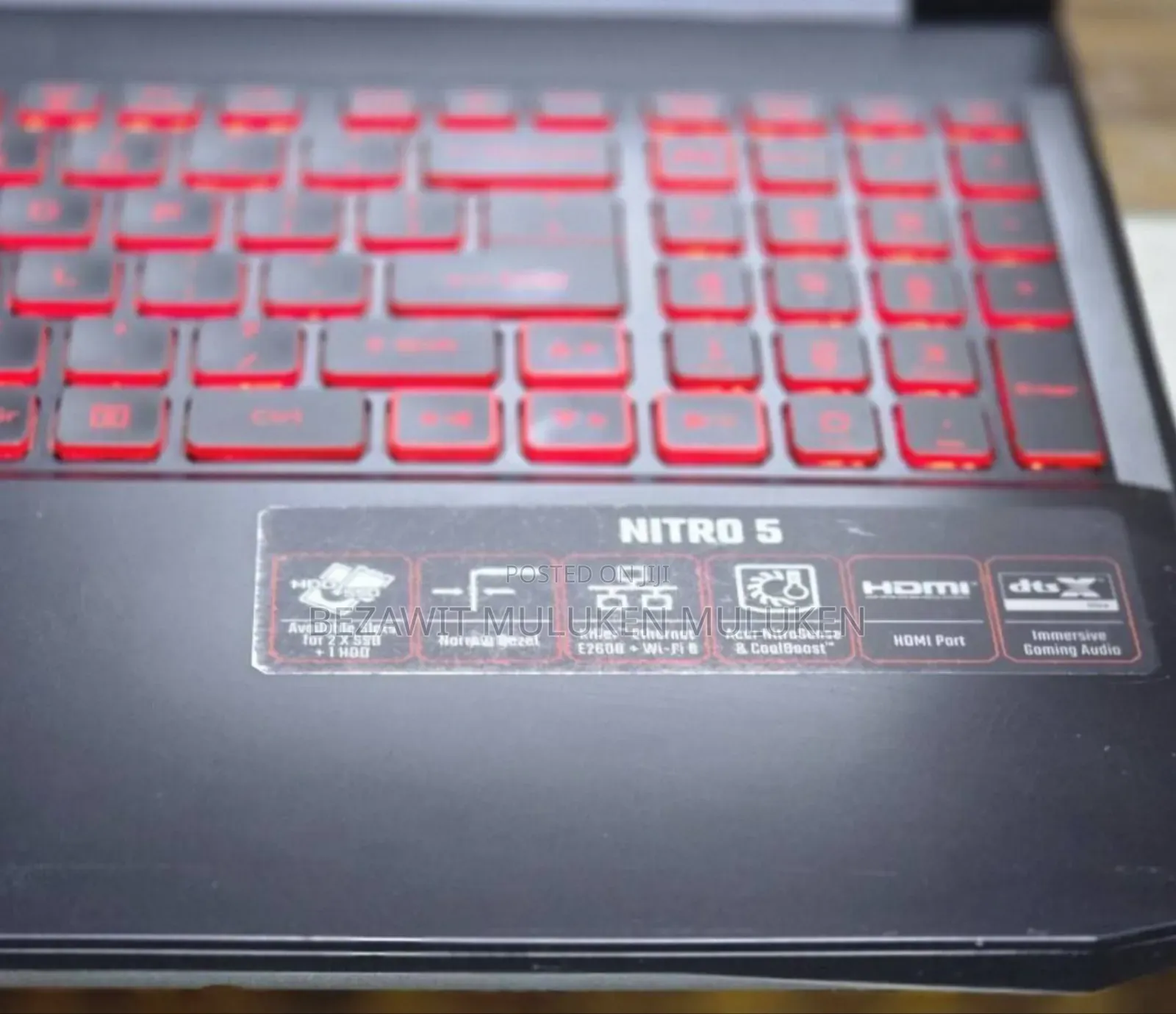 New Laptop Acer Nitro 5 16GB Intel Core I5 SSD 512GB
