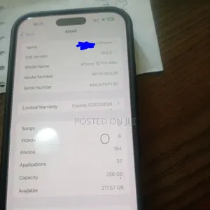 Apple iPhone 16 Pro Max 256 GB Gold