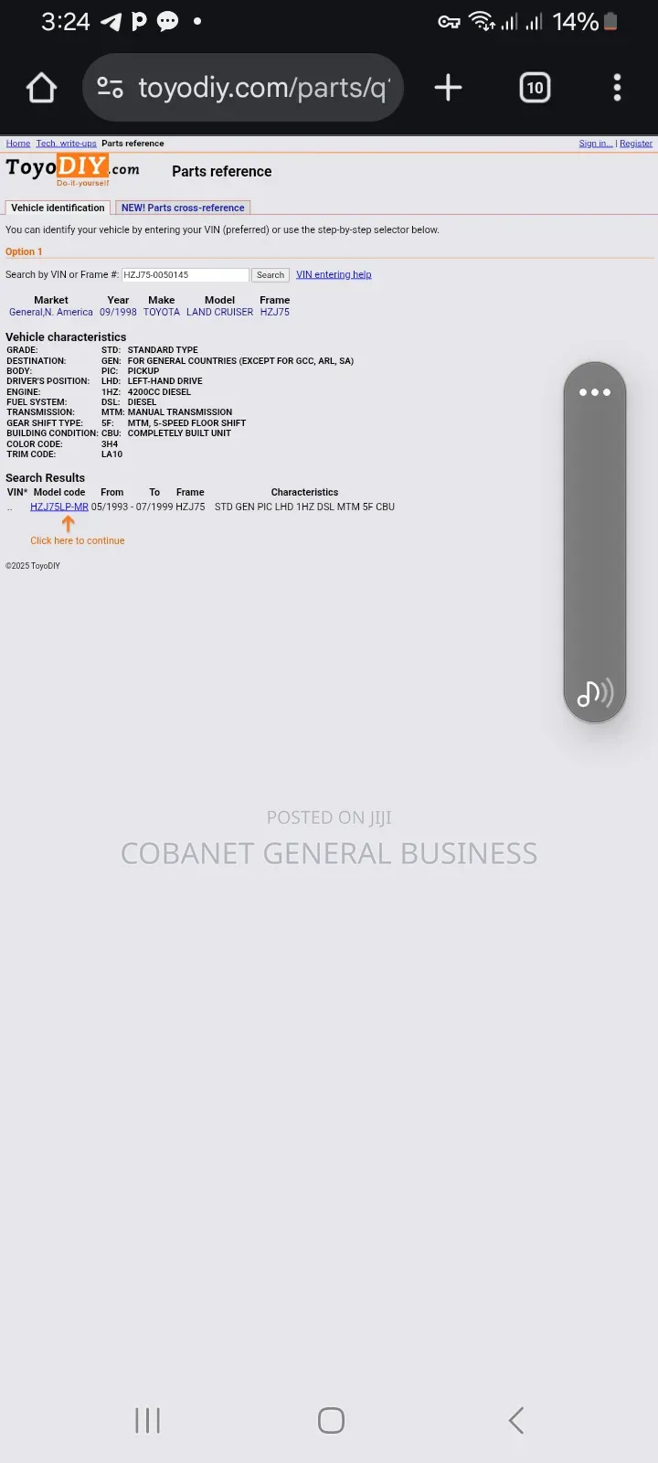 Toyota Land Cruiser 1998 Red