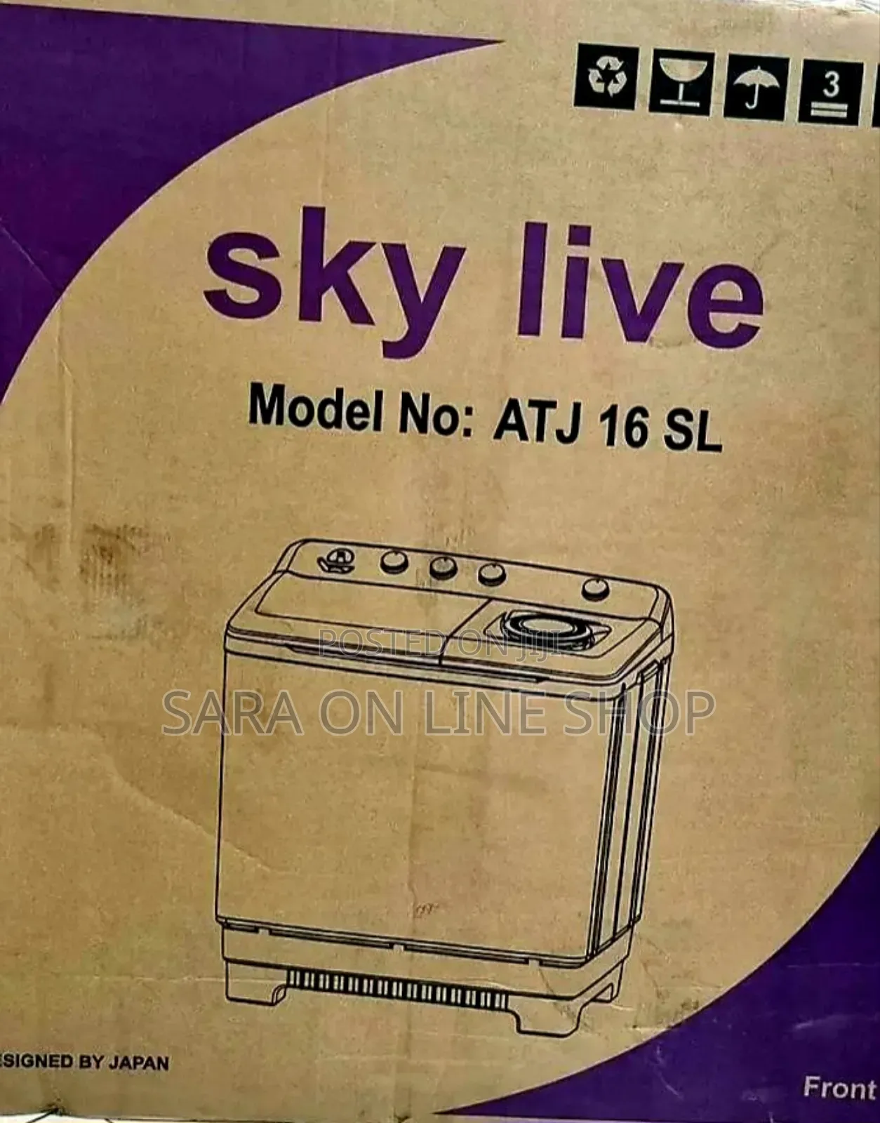 Sky Live 16kg New Brand Manuel Washing Machine 💥3year Warranty