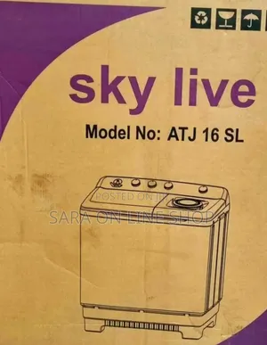 Sky Live 16kg New Brand Manuel Washing Machine 💥3year Warranty