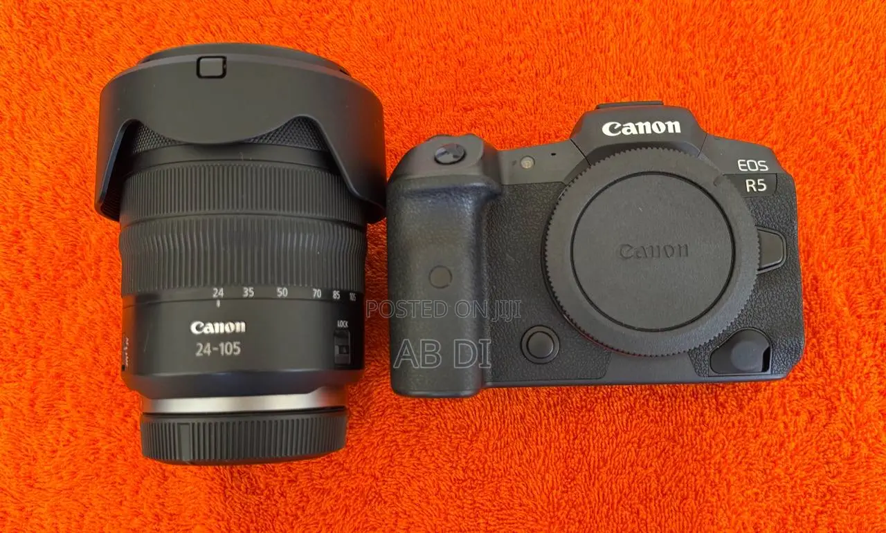 Camera Canon R5 With Rf Lens 24-105mm Red Brand New With