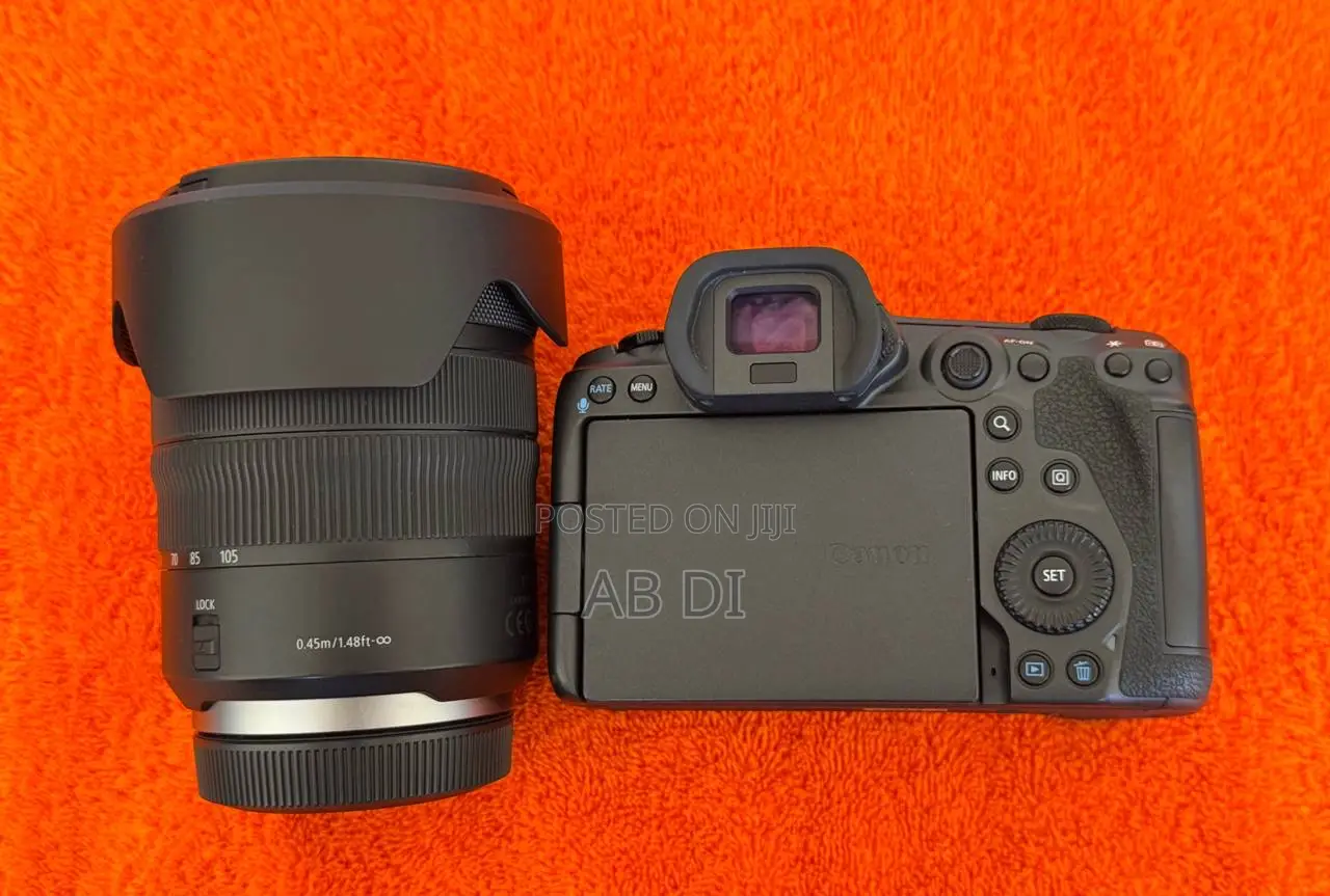 Camera Canon R5 With Rf Lens 24-105mm Red Brand New With