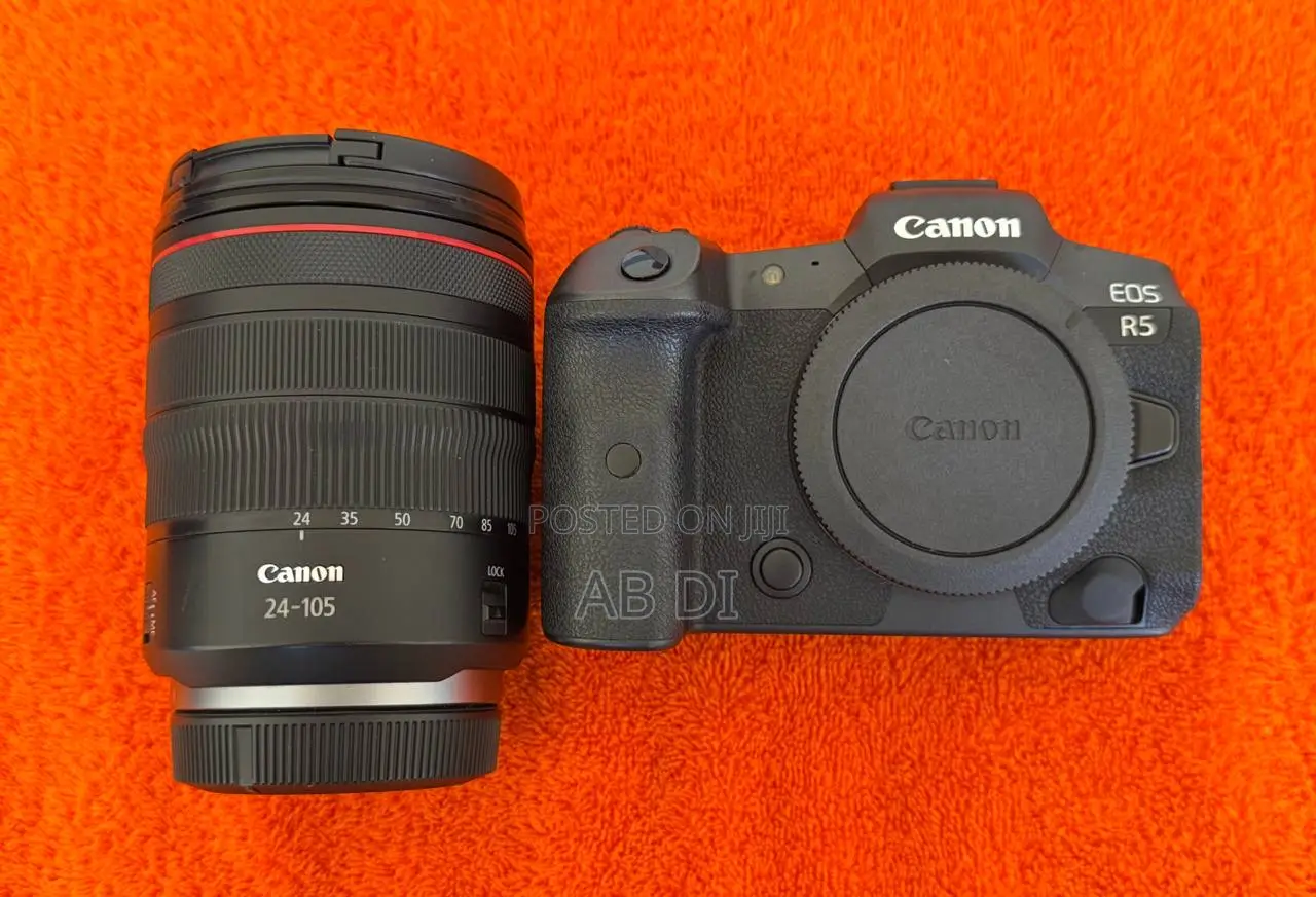 Camera Canon R5 With Rf Lens 24-105mm Red Brand New With