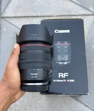 Canon Rf Lens 24-105mm Red Ring Brand New Plus Two Uv Filter