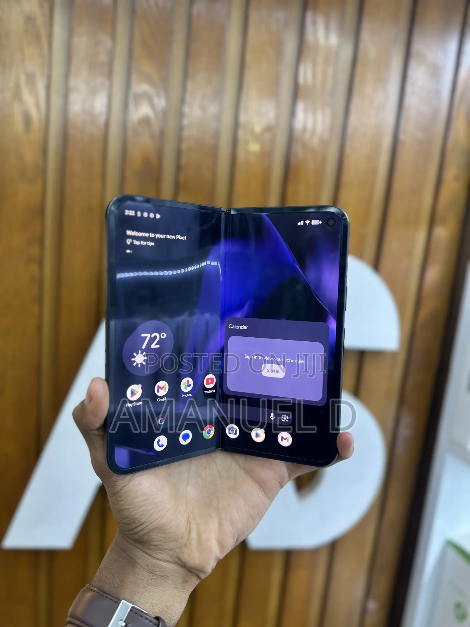 New Google Pixel 9 Pro Fold 256 GB Black