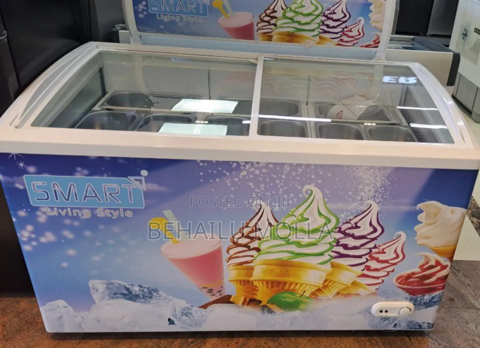 Fridge የአይስክሬም ማሰቀመጫ