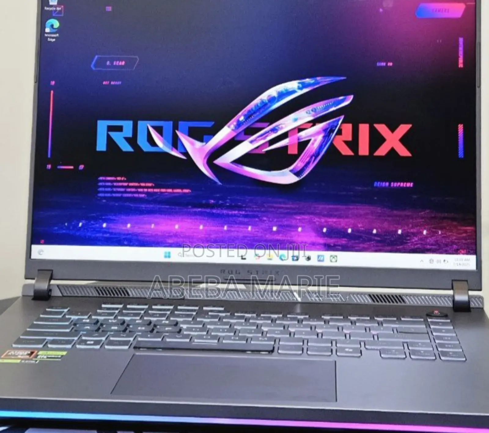 New Laptop Asus ROG Strix G16 G614 16GB AMD Ryzen 9 SSD 1T