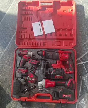 Edon 4-in-1 Combo Toolset Chargeable Grinder Drill Impact Wrench