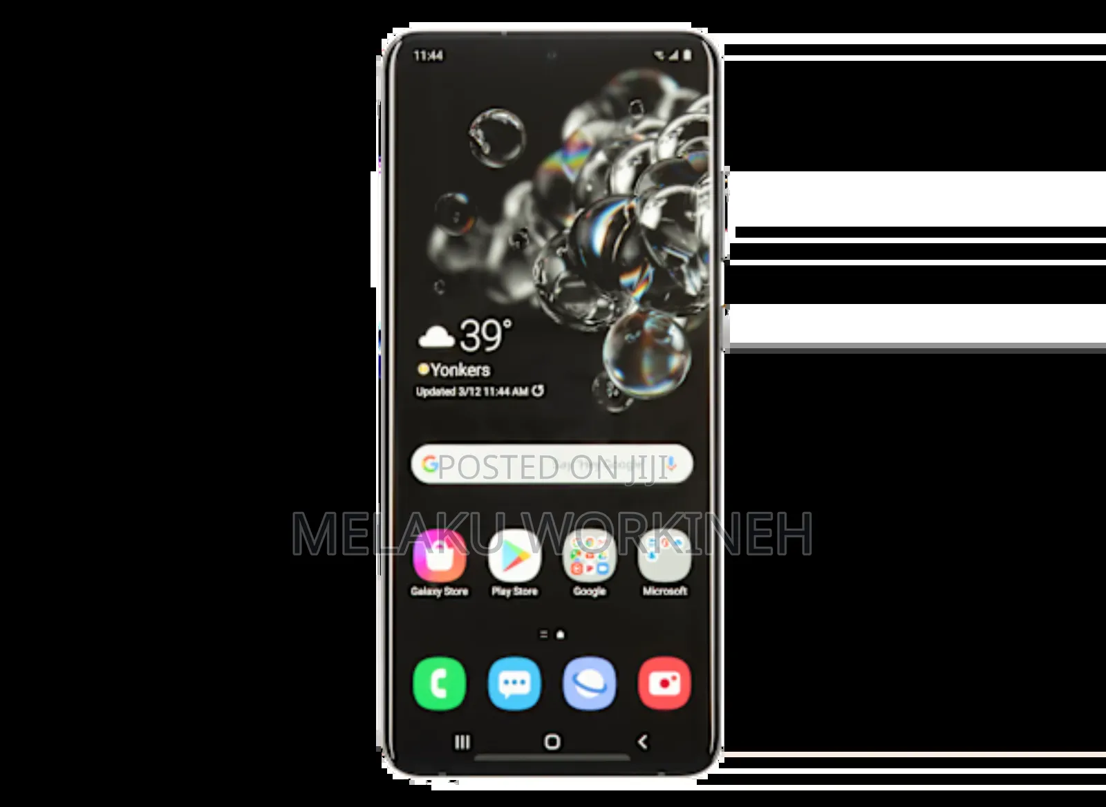 Samsung Galaxy S20 Ultra 5G 128 GB Black