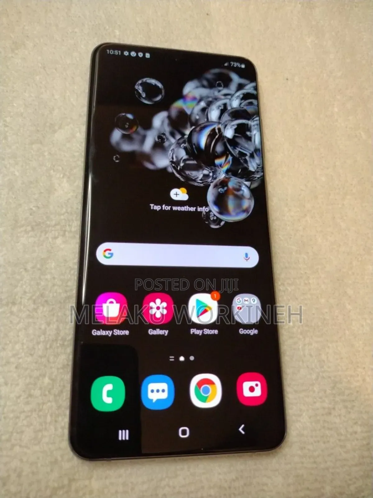 Samsung Galaxy S20 Ultra 5G 128 GB Black