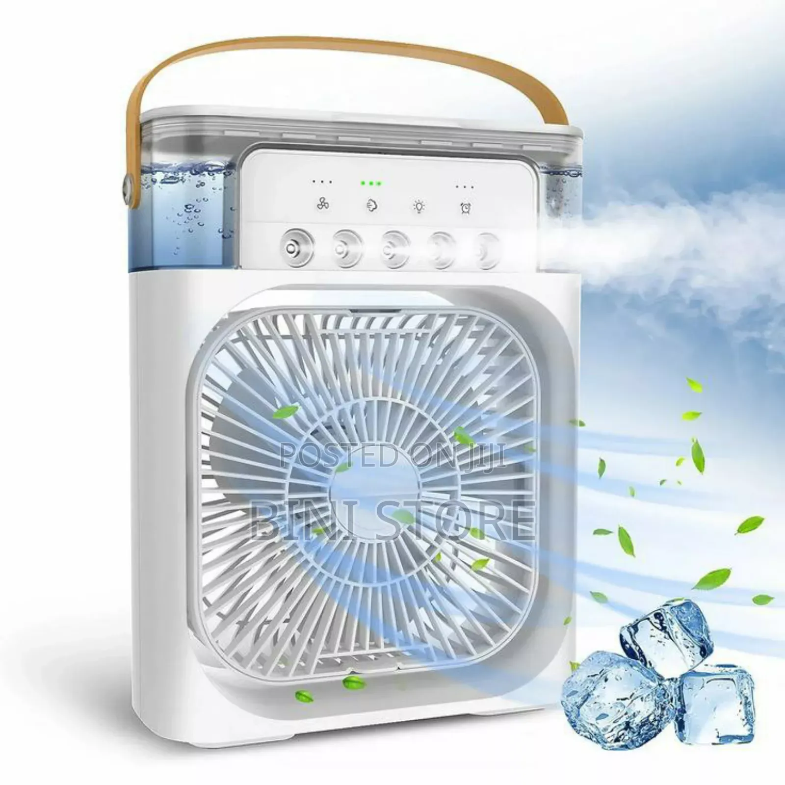 Dual Use Air Cooler Fan and Humidifier