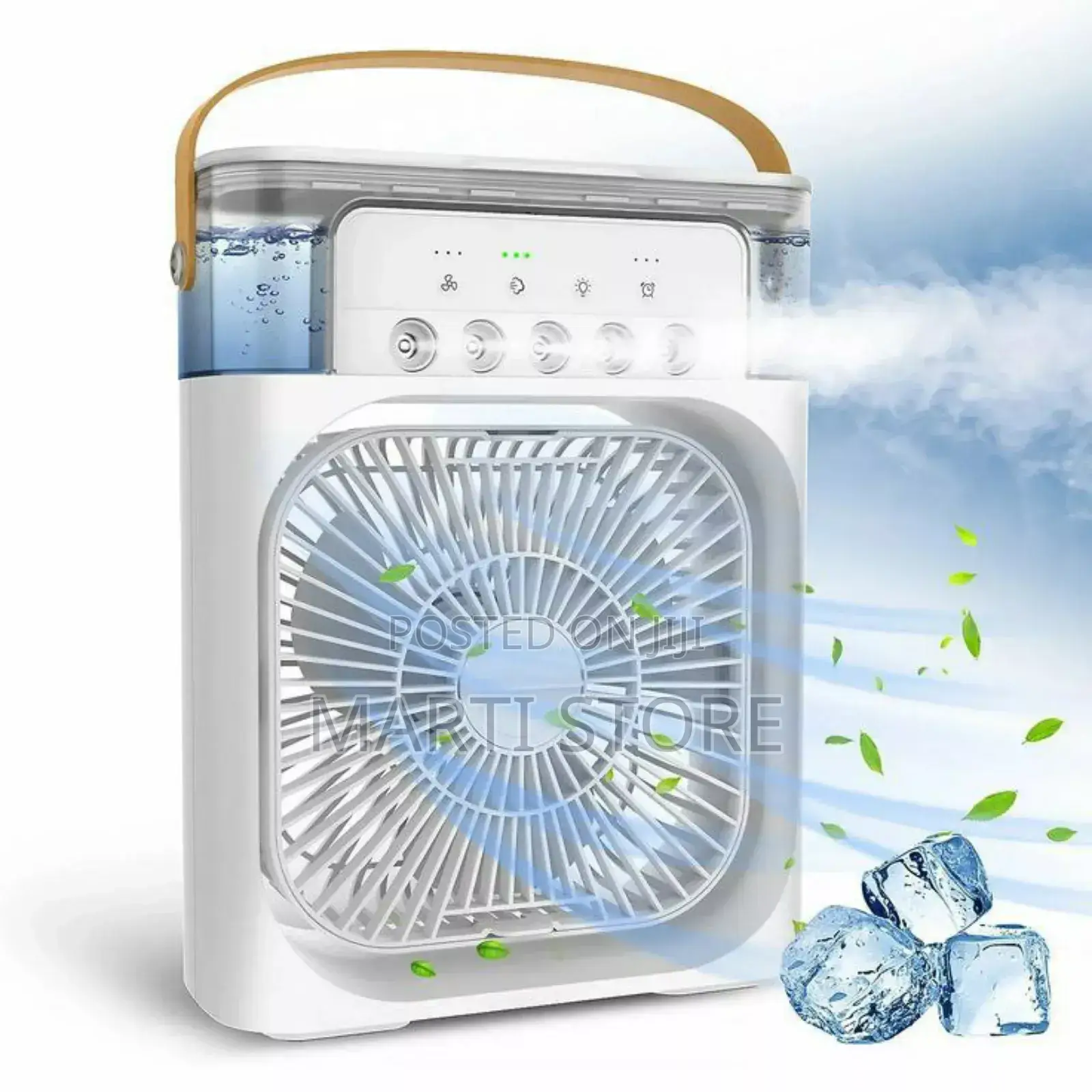 Dual Use Air Cooler Fan and Humidifier