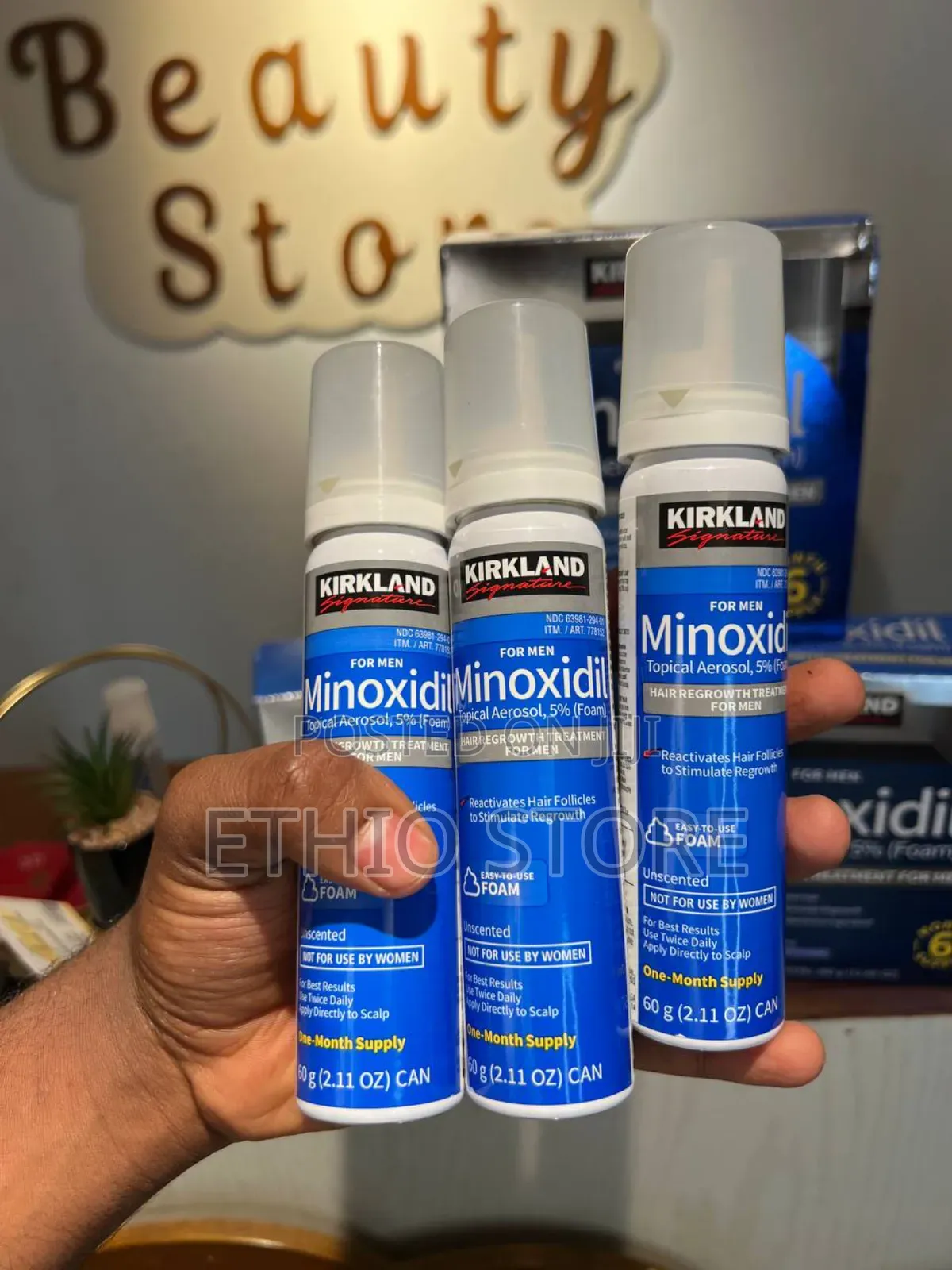 Kirkland Signature Hair Regrowth Treatment Minoxidil Foam