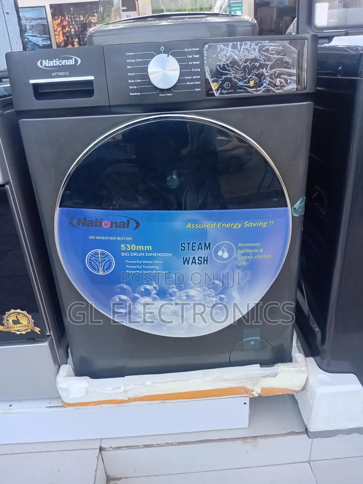 National Automatic Front Load 12/8kg