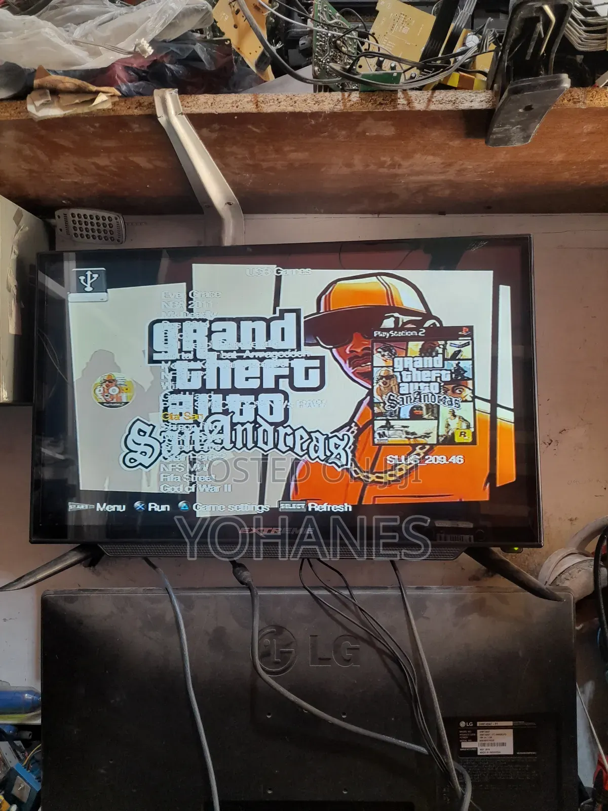 Ps2 Orginial With 1tb HDD and 36 Games Installed