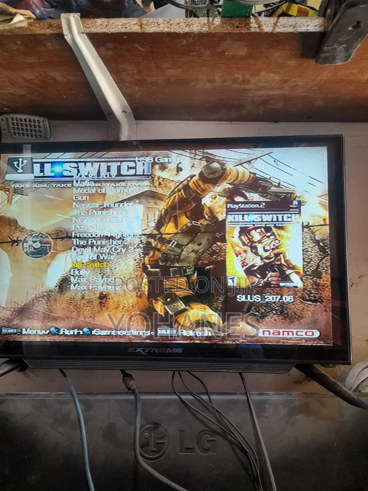 Ps2 Orginial With 1tb HDD and 36 Games Installed