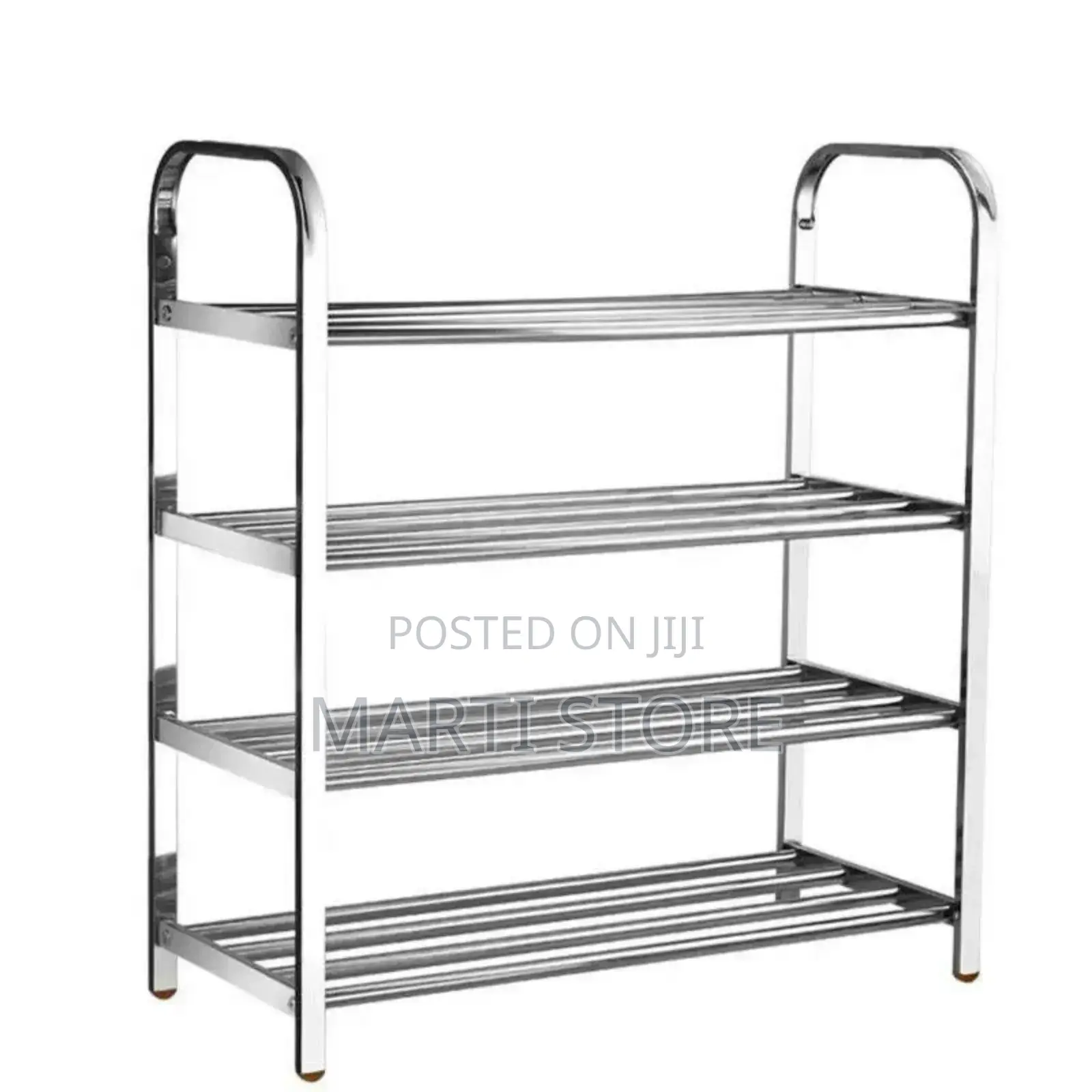 ባለ 4 ደረጃ ጫማ መደርደሪያ 4 Layer Stainless Steel Shoes Rack