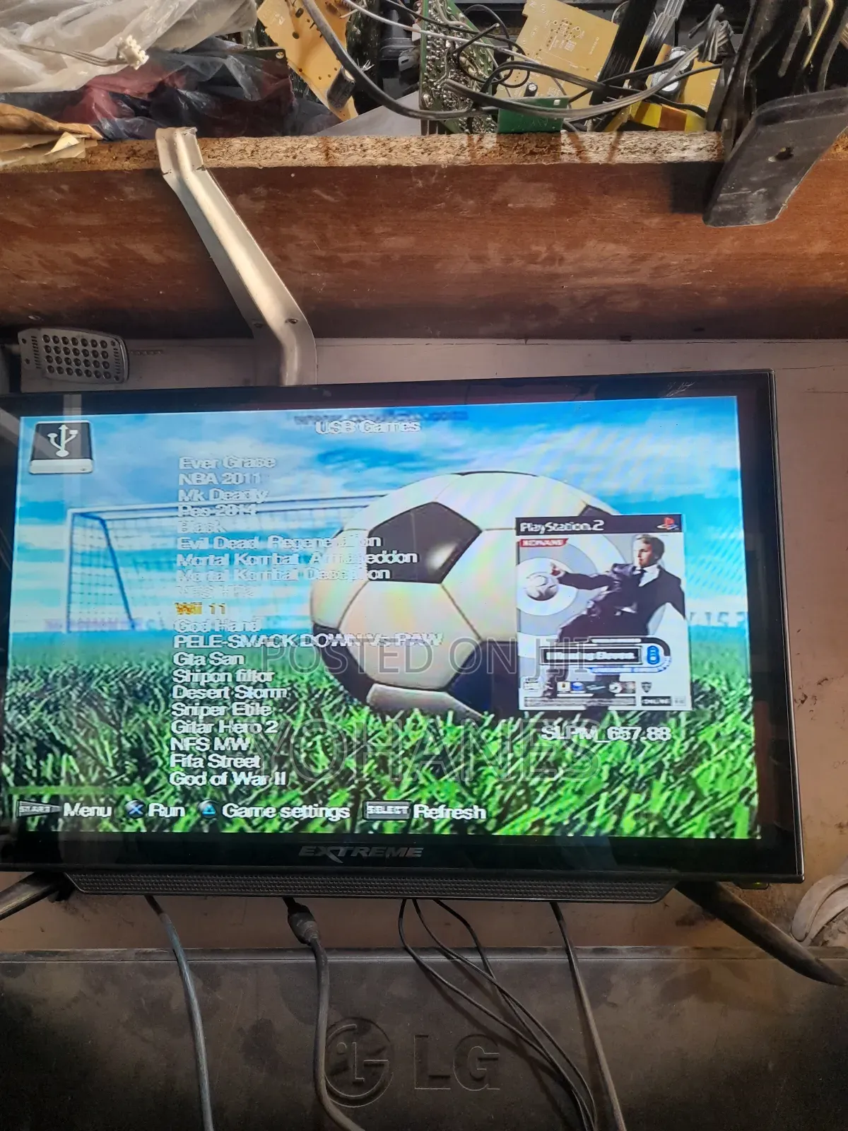 Ps2 Orginial With 1tb HDD and 36 Games Installed