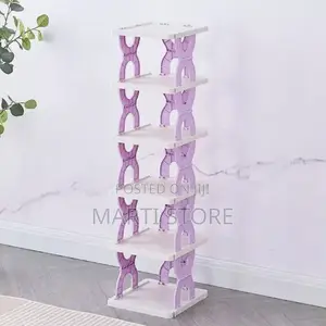 Photo - Six Layer Folding Shoe Rack