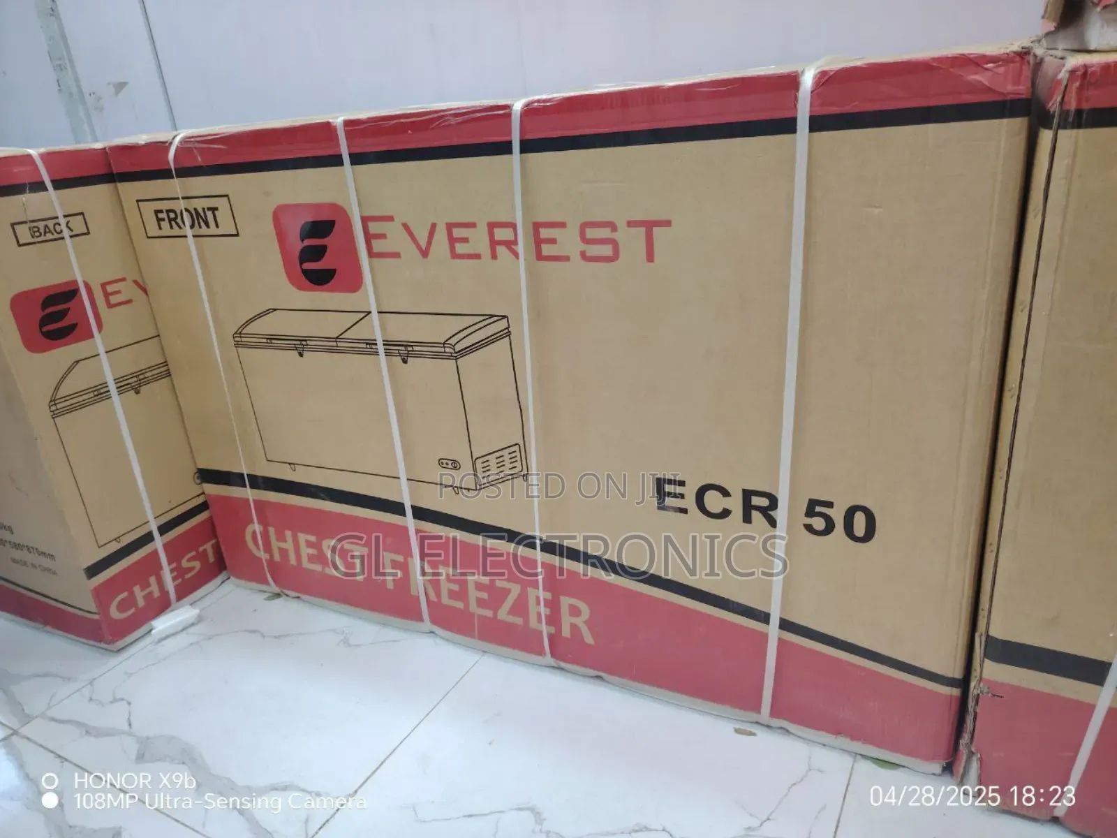 Everest Deep Frige 500l Newe