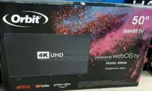 Orbit 50" Webos Smart Tv10year Warranty ◆ Free Delivery ◆