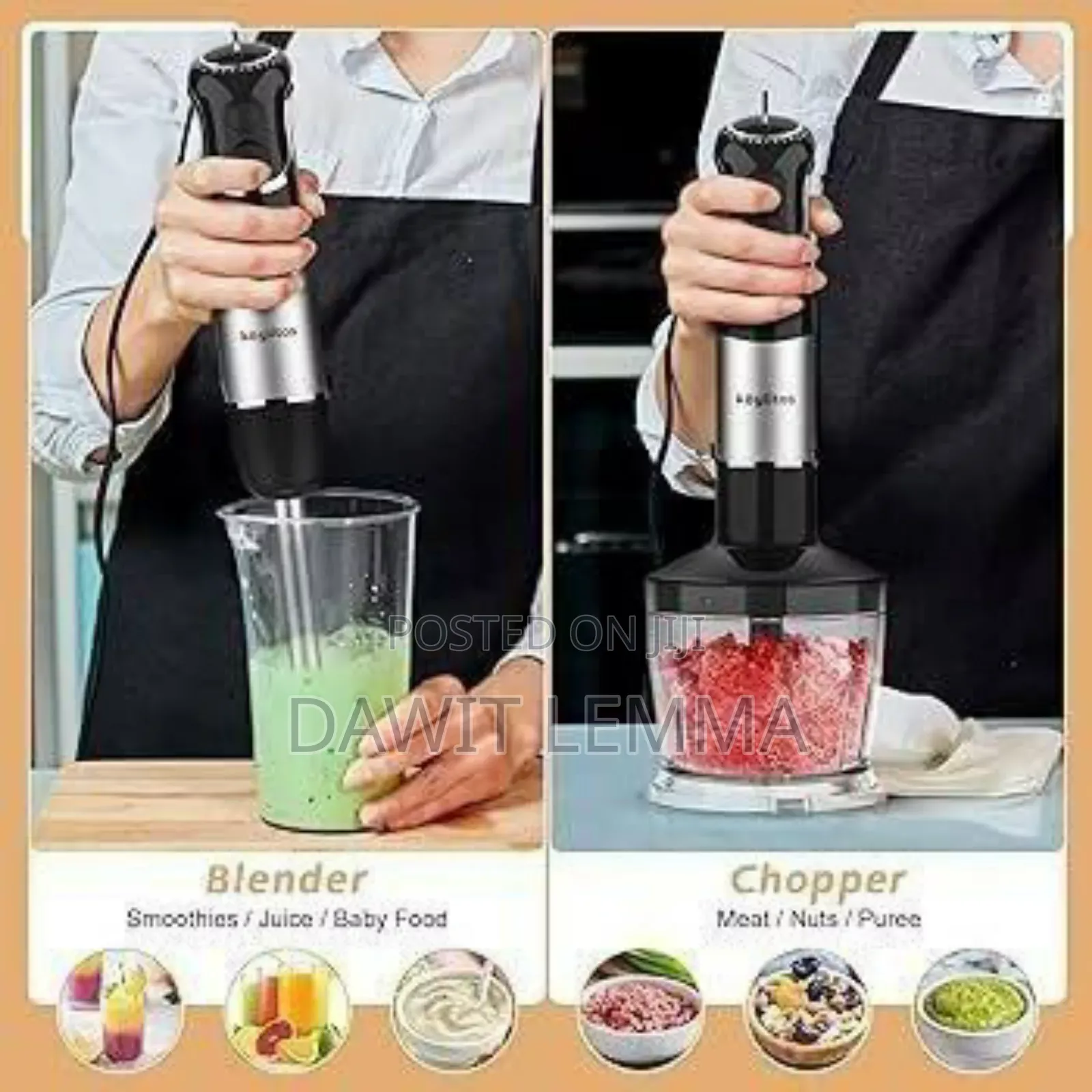 Sokany 4 in 1 Hand Blender