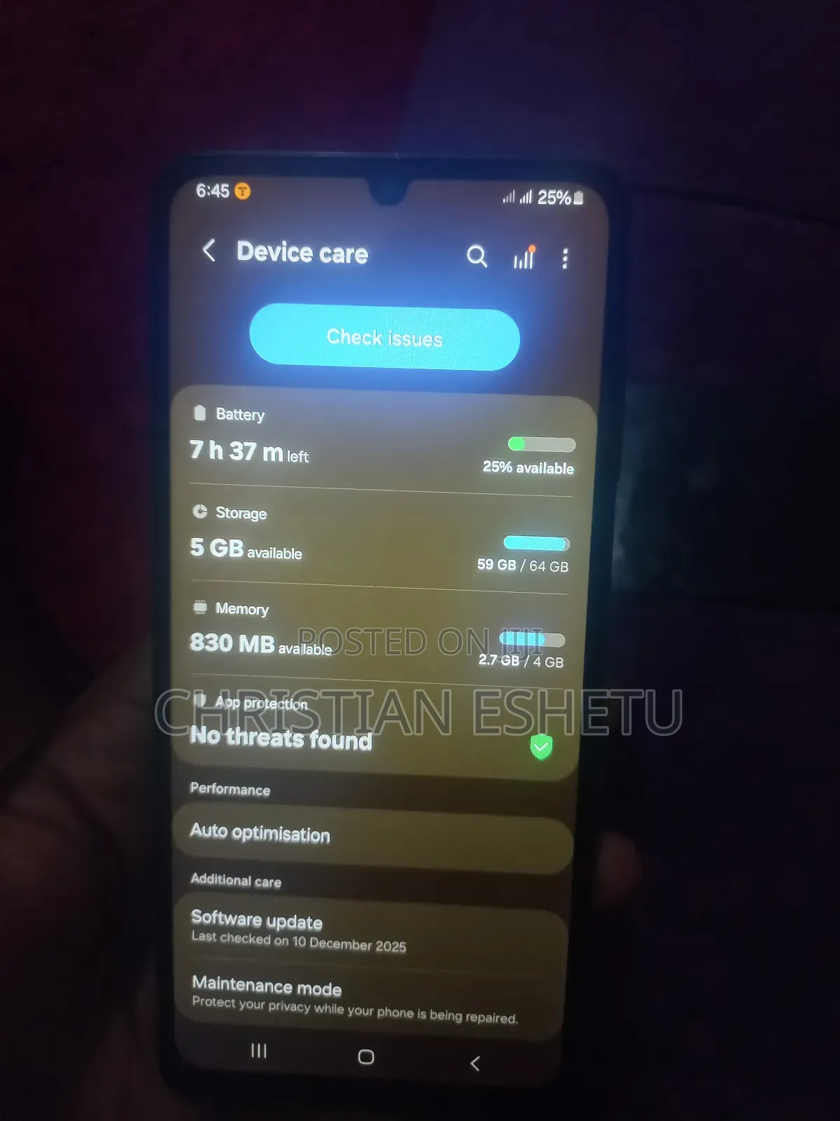 Samsung Galaxy A06 64 GB Blue