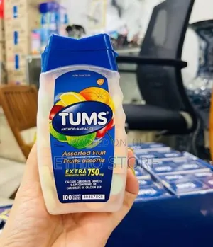 Photo - Tums Extra Strength 750 Assorted Fruit Antacid Chewable Tablets