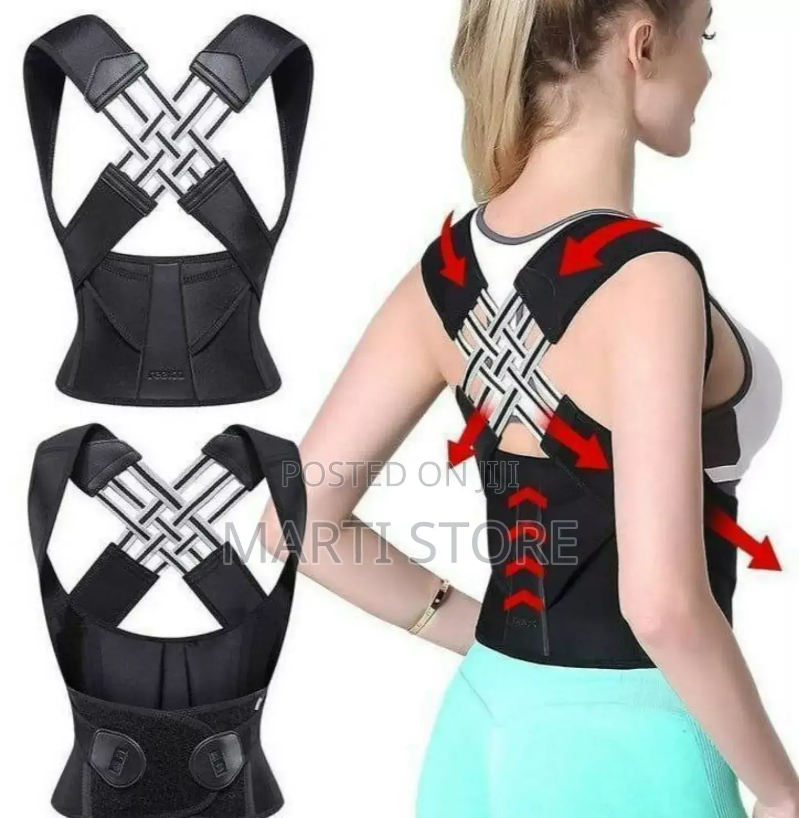 Adjustable Back Posture Corrector Belt