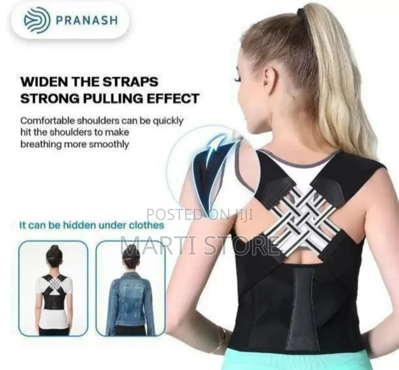 Adjustable Back Posture Corrector Belt