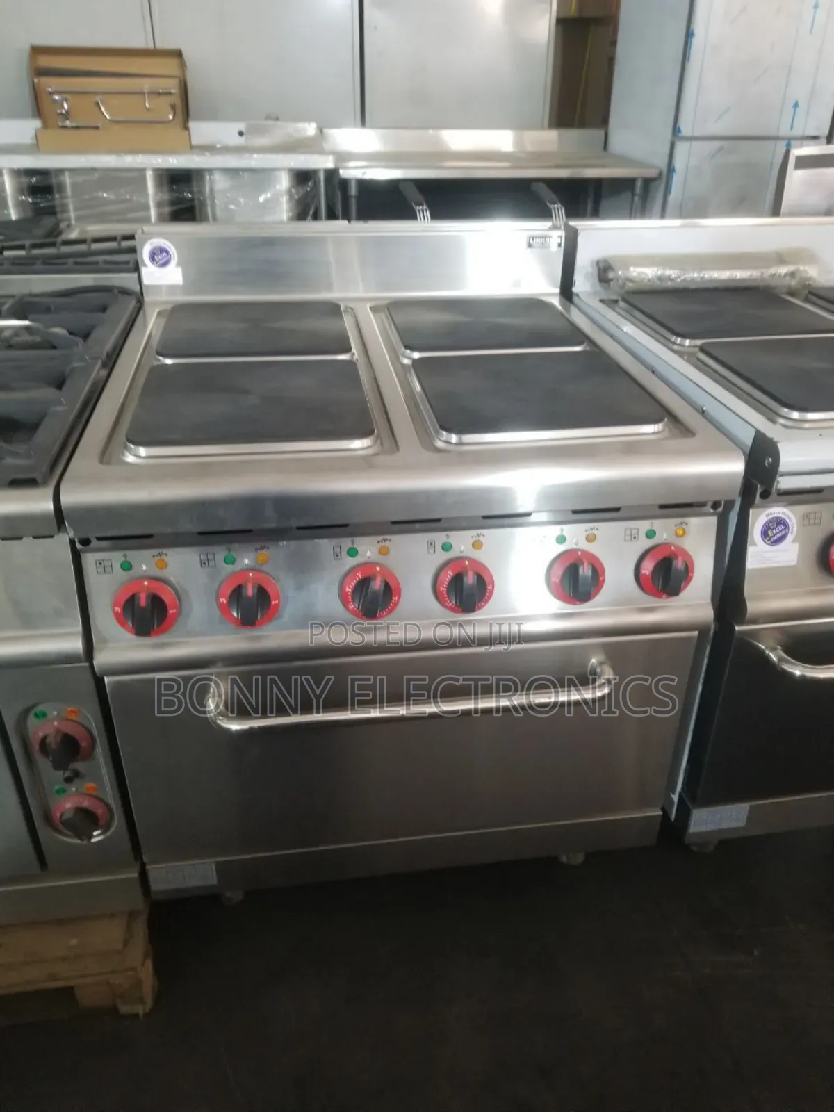 Premium Commercial Electric Range - 4 Burner Hot Plates