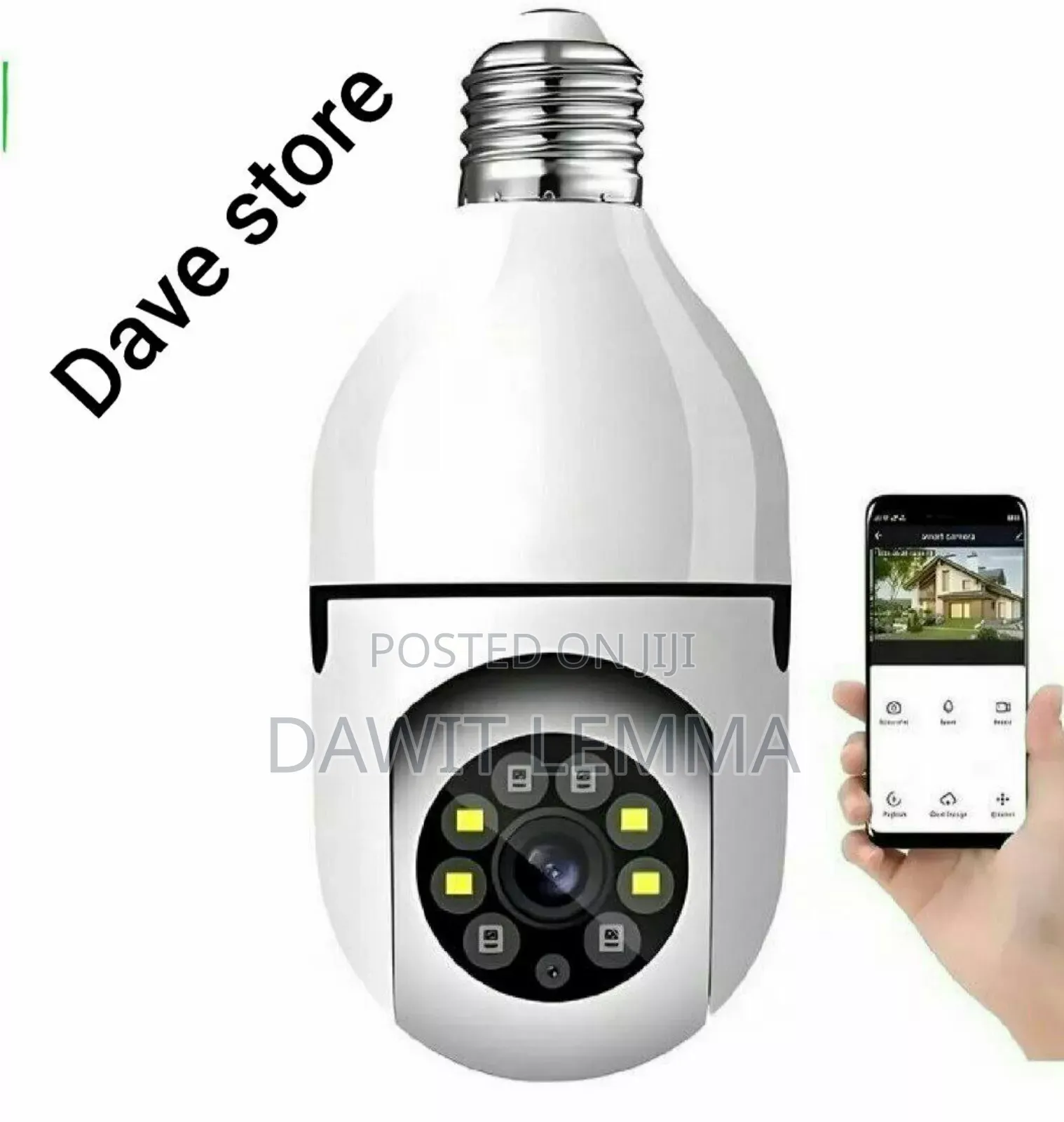 360 Degree Lamp Security Camera