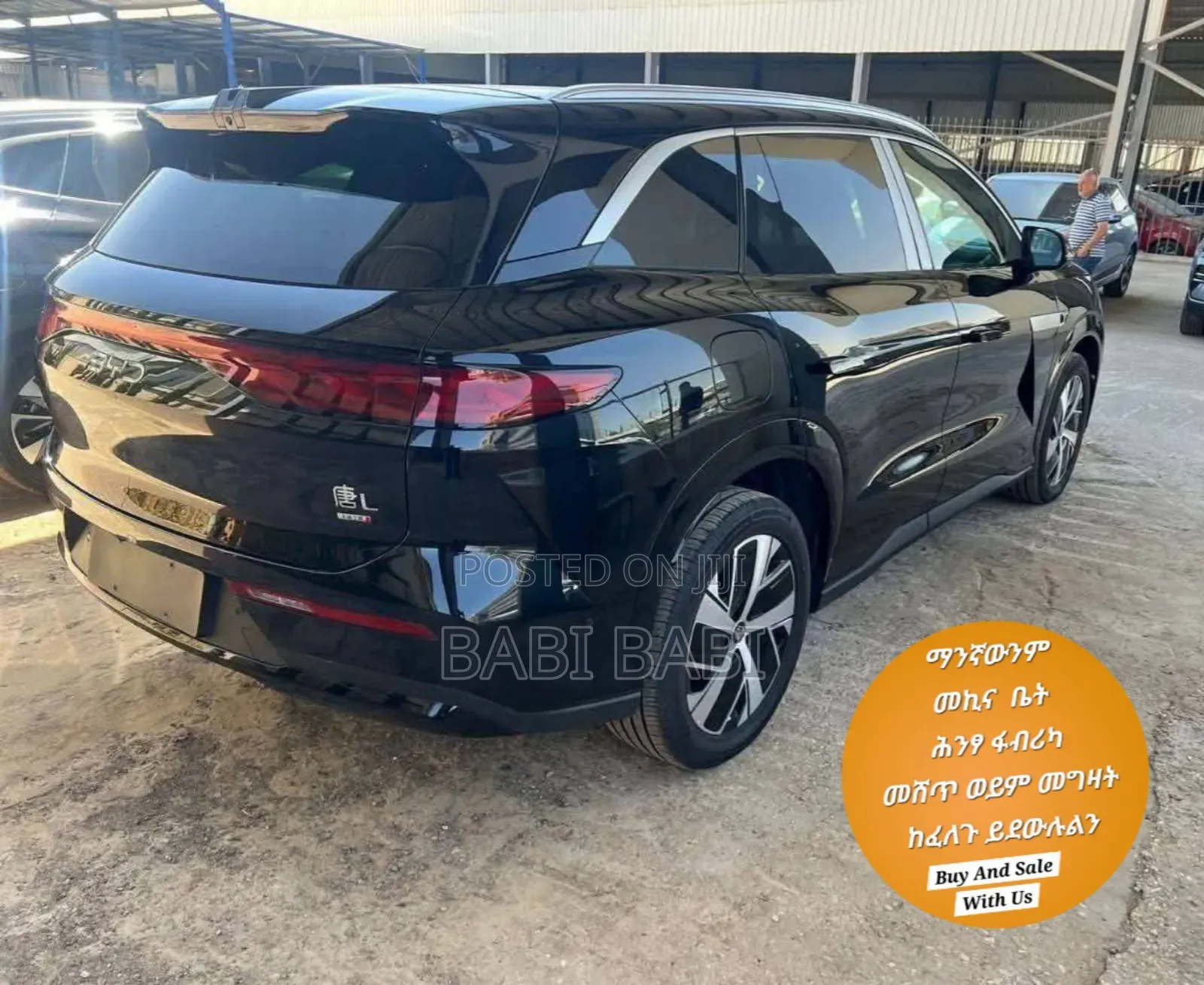 New BYD Tang EV 2025 Matt Black