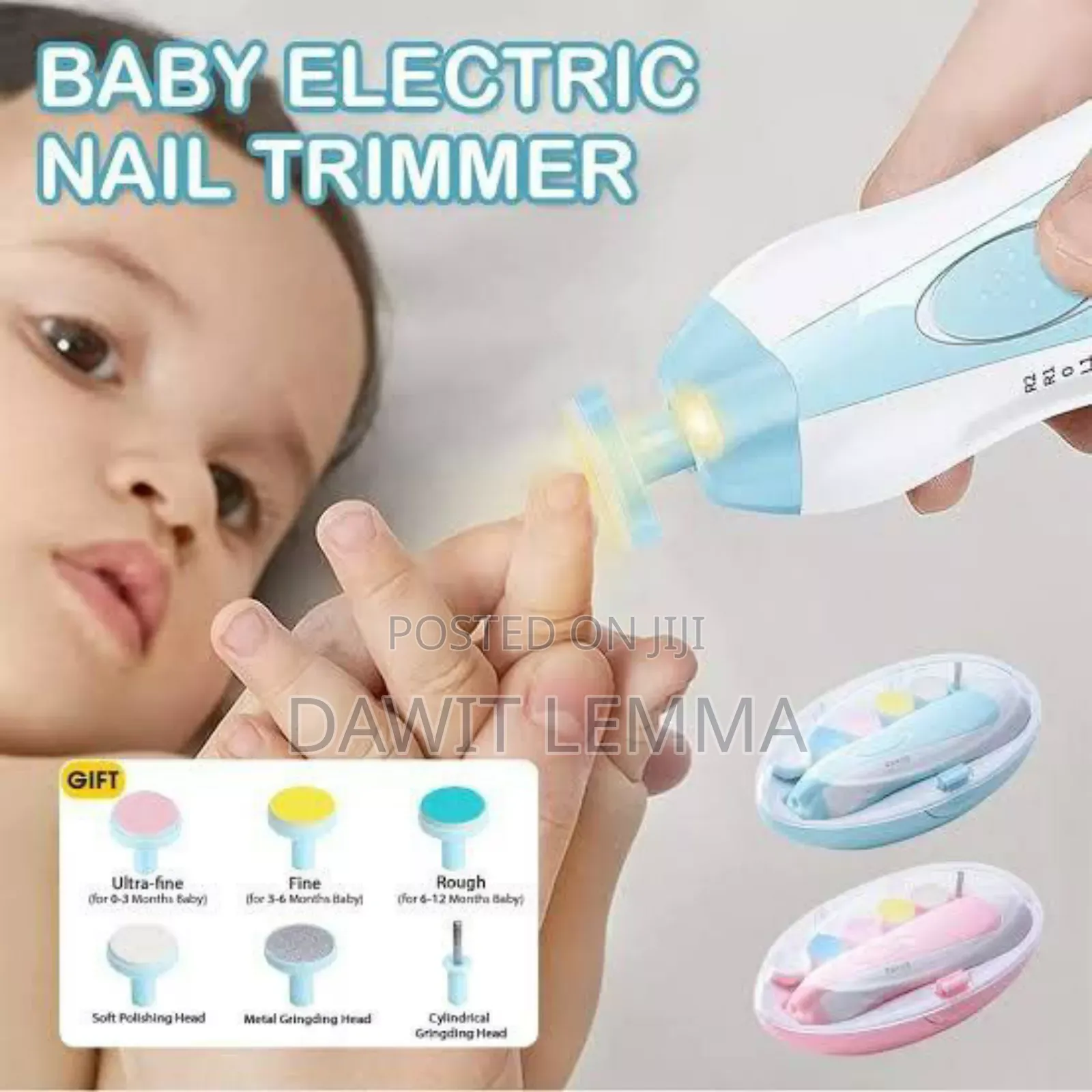 የልጆች ጥፍር መቁረጫ(መሞረጃ) Baby Nail Trimmer