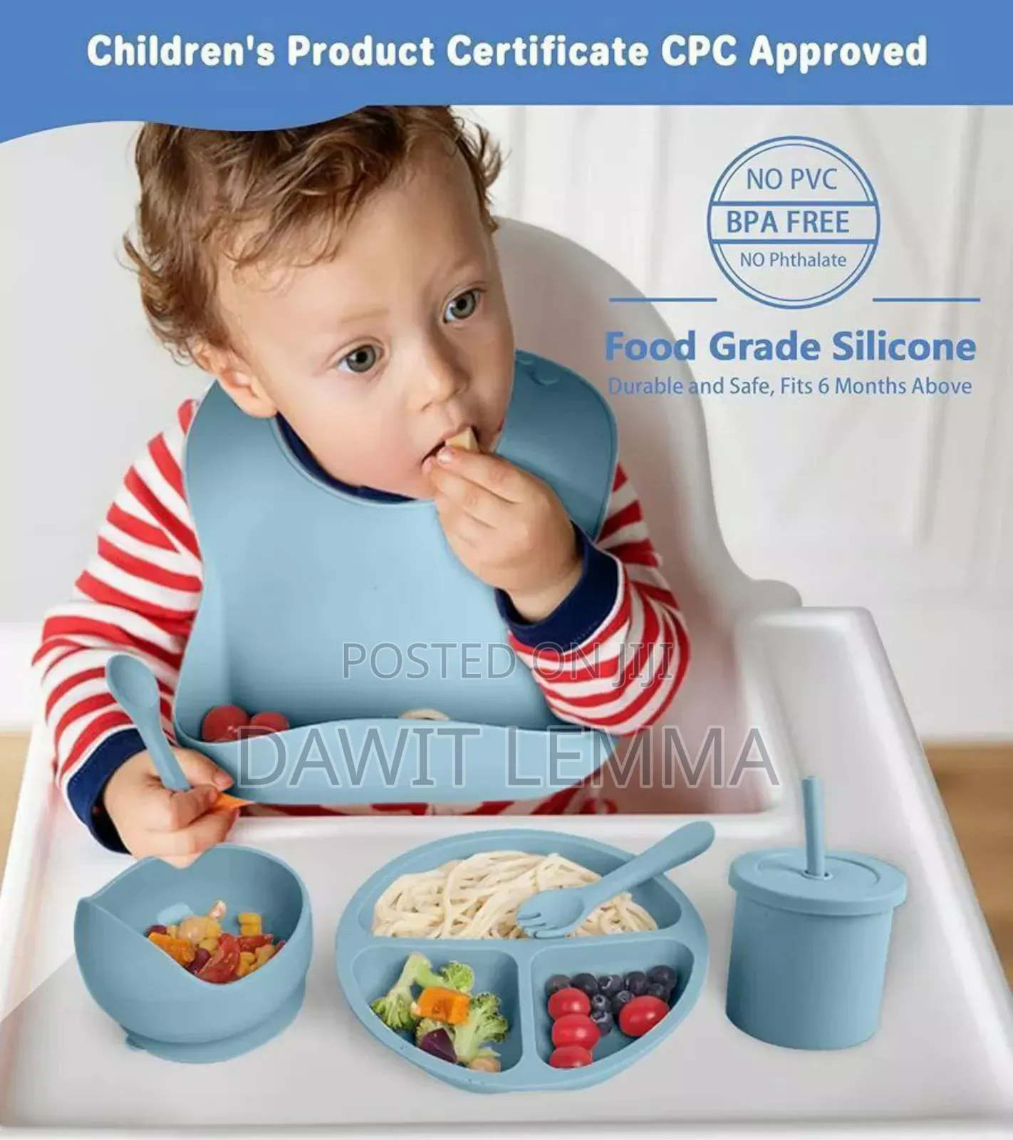 Silicone Baby Feeding Set of 6