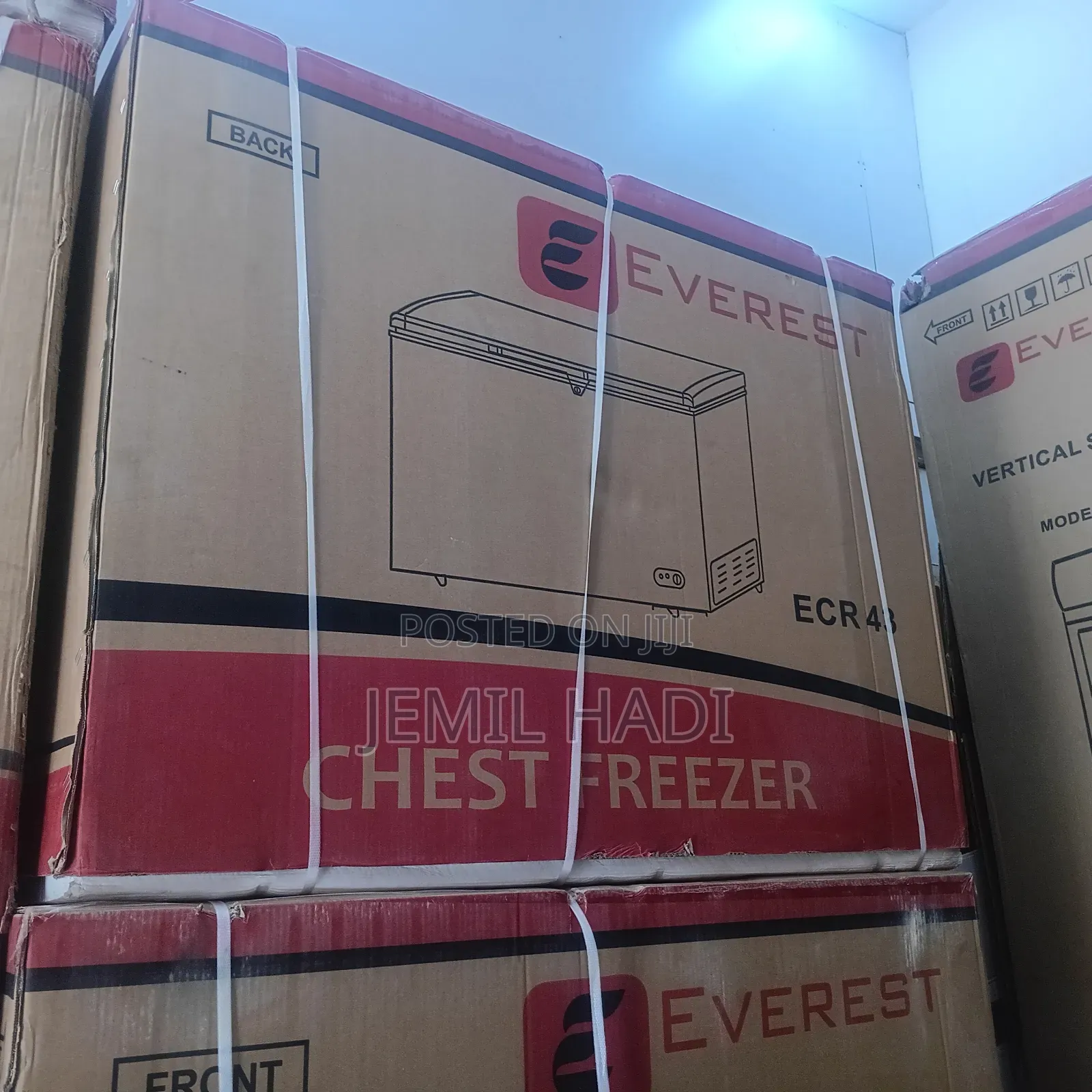 Everest Chest Freezer Cer 430l