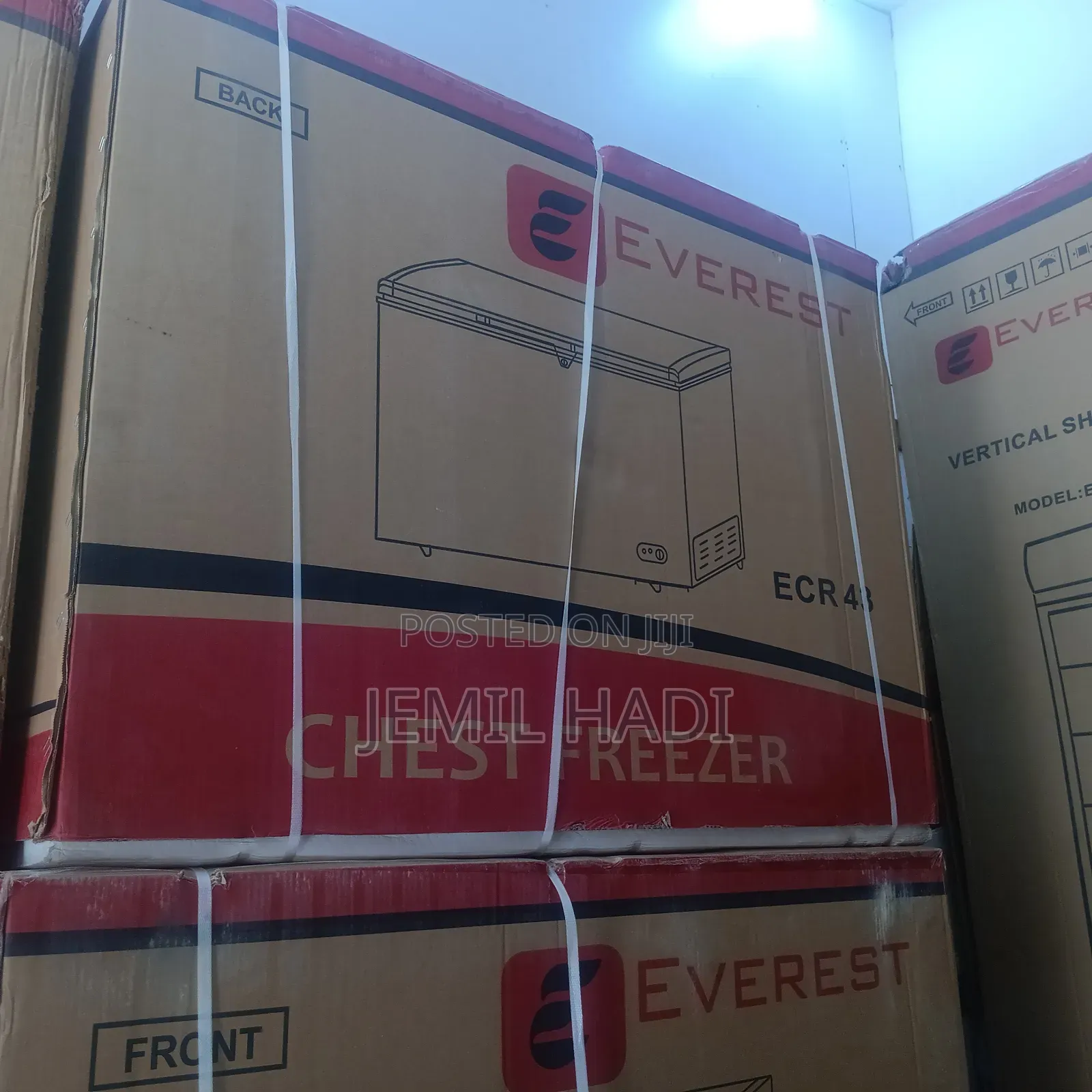 Everest Chest Freezer Cer 430l