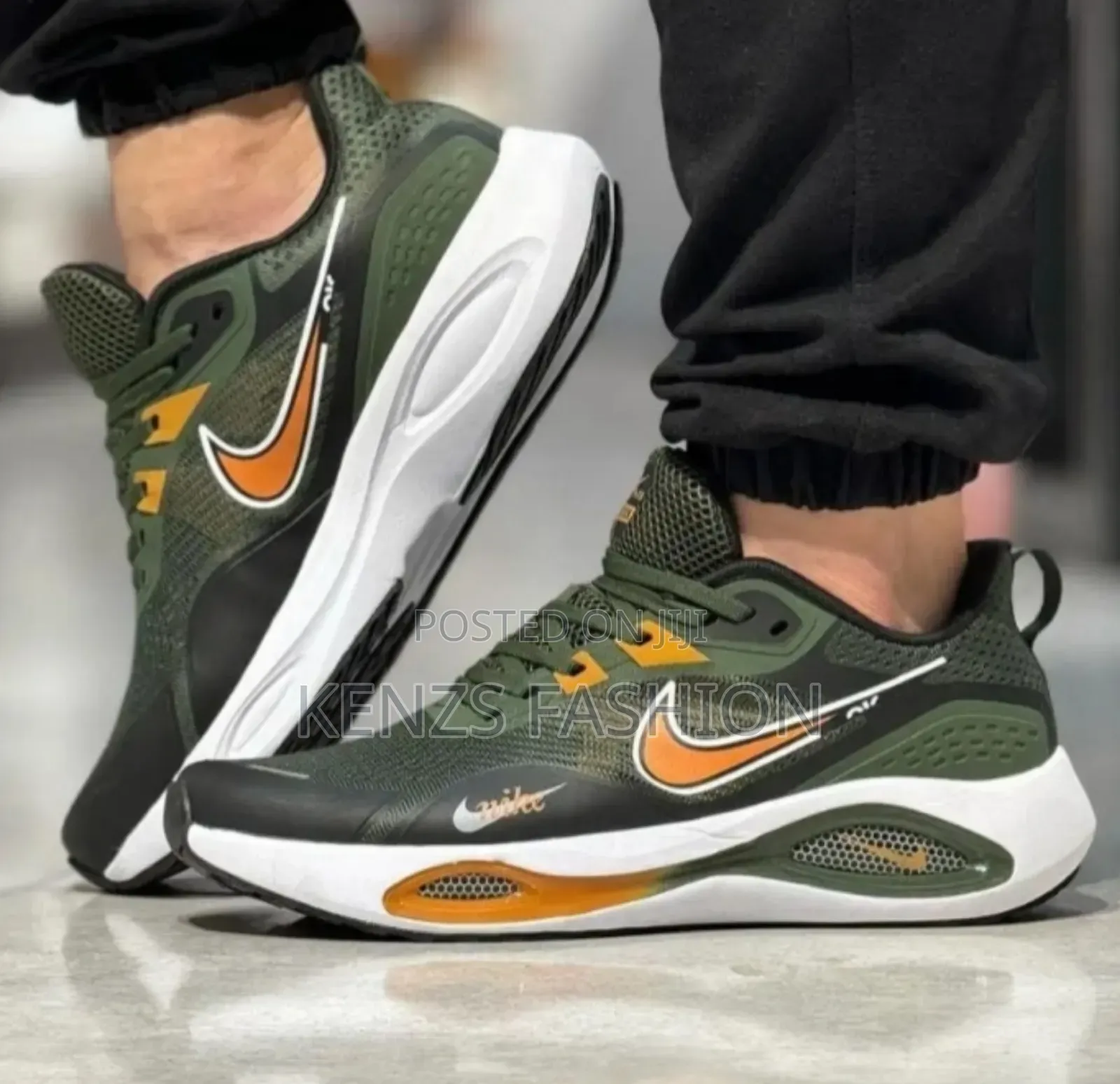 New Arrival! Original Nike Air Max Green Color