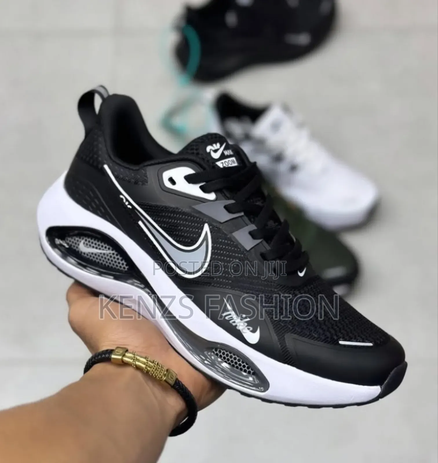 New Arrival! Original Nike Air Max Black and White Edition