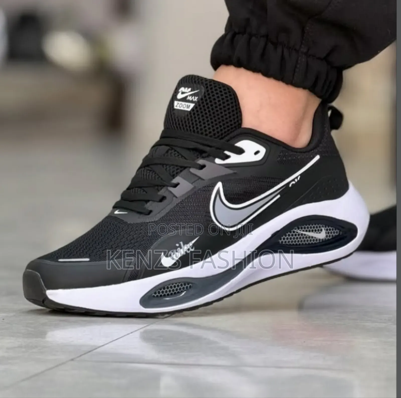 New Arrival! Original Nike Air Max Black and White Edition
