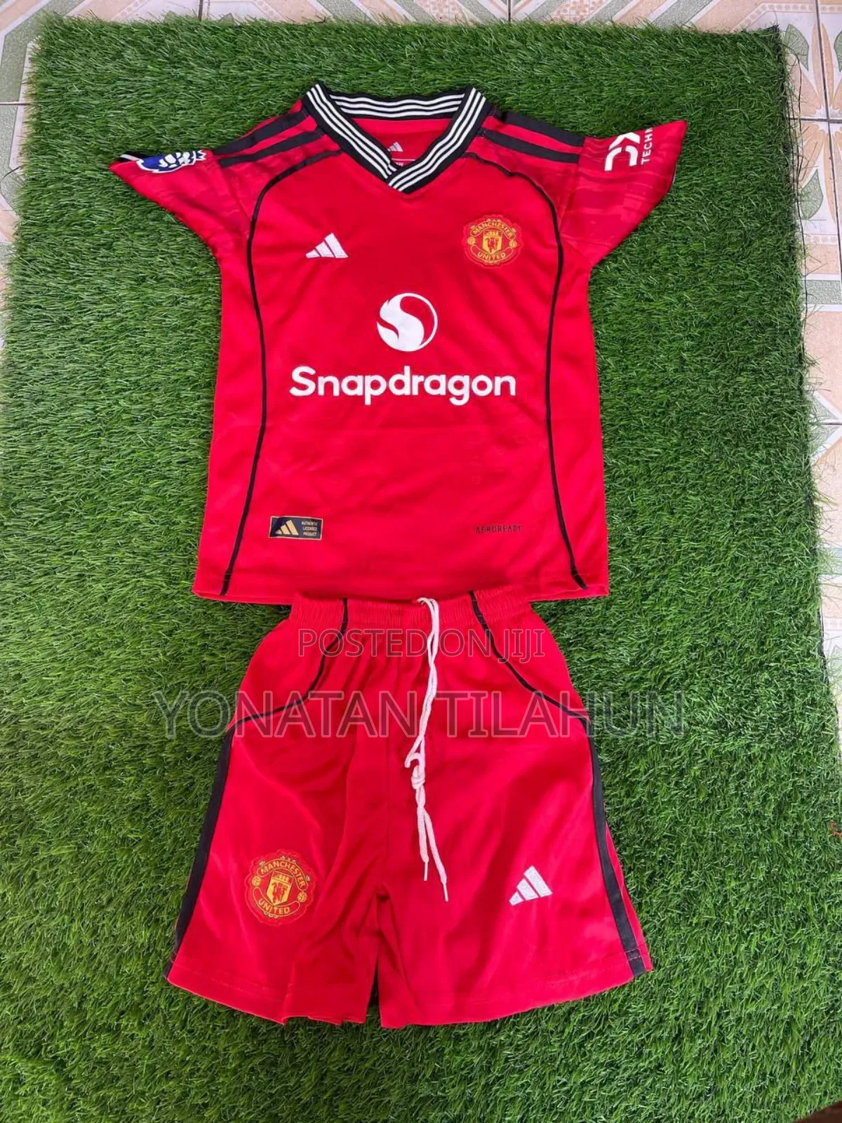 Kids Manchester United 25/26 Home Kit