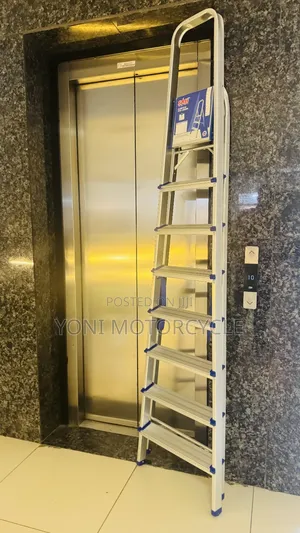 Photo - Ladder6step Aluminum Ladder0flexible Ladder 8step Ladder0ladder