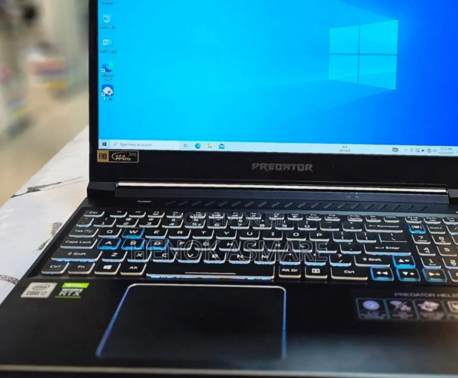 New Laptop Acer Predator Helios 300 16GB Intel Core I7 SSD 1T