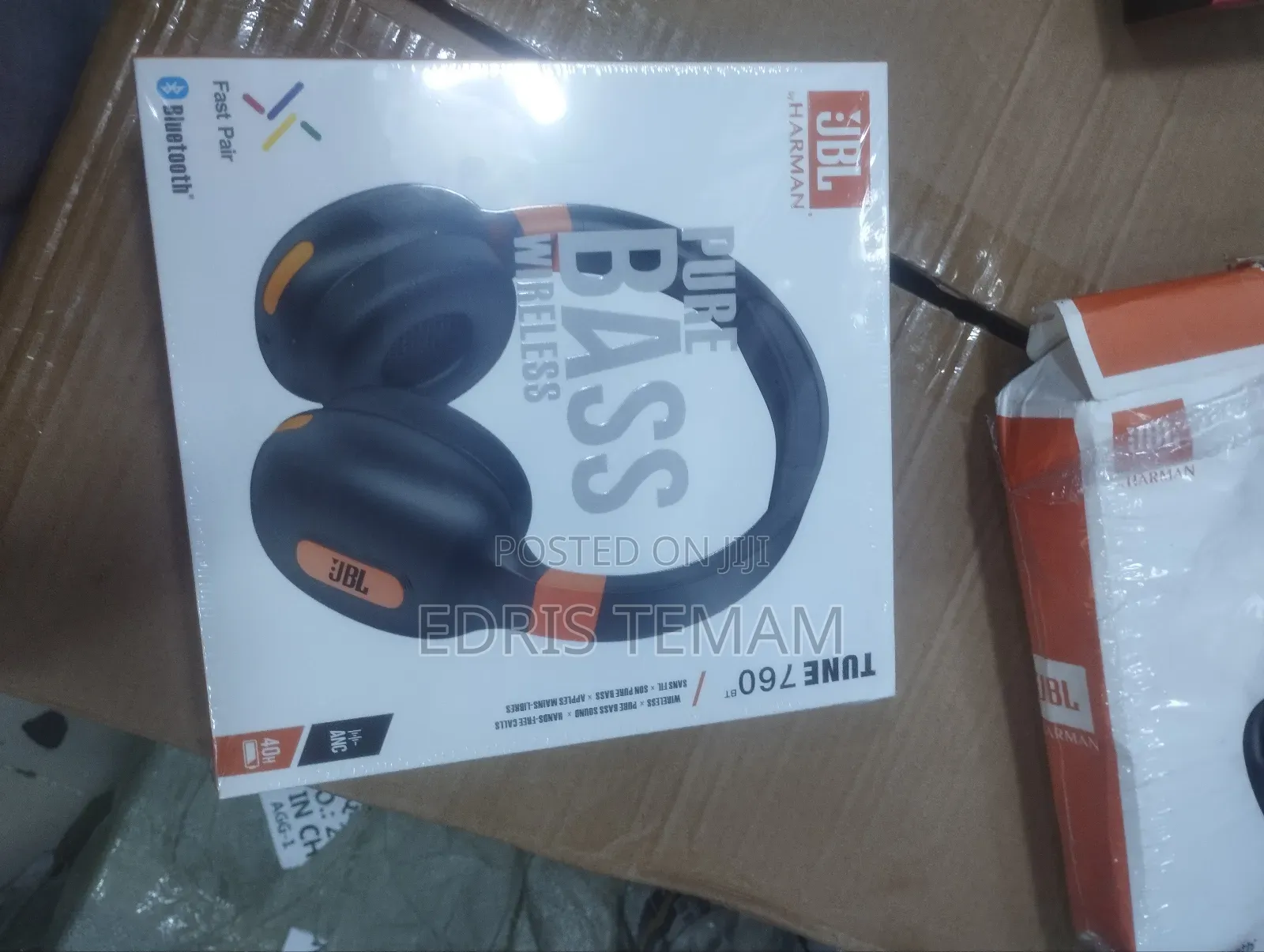 JBL Bt 760 Pure Bass Headphones